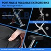 Lightweight Exercise Bike Portable Stationary Bikes for Small Space, Foldable