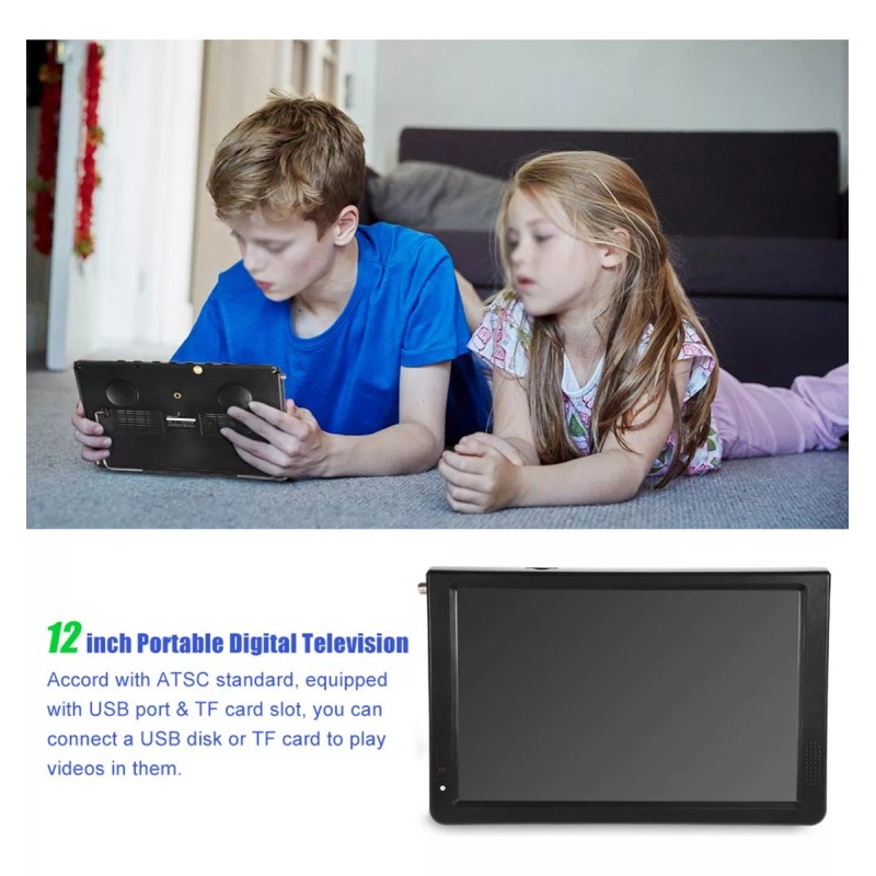 Leadstar Pantalla portátil Leadstar D12 LED HD 12" 110V/240V