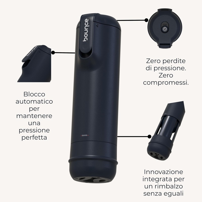 Bounce Tube - Pressurizzatore Palline da Padel