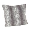 SARO LIFESTYLE Textured Faux Fur Down Filled Throw Pillow, 18",