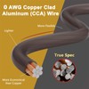 1/0 Gauge AWG Wire Cable 30 Ft Black, High Power