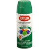 Krylon K05201607 ColorMaster Paint + Primer, Gloss, Emerald Green, 12