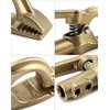 QWORK Welding Ground Clamp, 2 Pack 500A Heavy Duty Tig