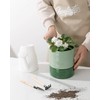 Fayoula Self Watering Pots for Indoor Plants, 6 Inch Ceramic