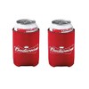 Budweiser Can Huggie Coolie Classic Bow Tie Set of 2