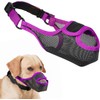 LUCKYPAW Dog Muzzle, Mesh Muzzle for Large Medium Small Dogs