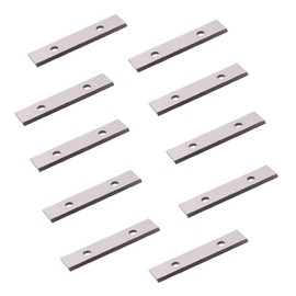 2" (50mm) Paint Scraper Carbide Blades Double-Edged Reversible Replacement Blade (50X12X1.5mm), Pack of 10, Suitable For Most Hand-Held Scrapers