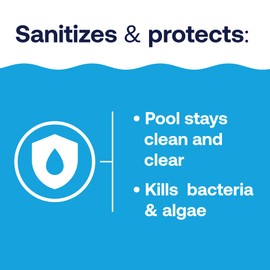 HTH 42057 Swimming Pool Care Chlorine Floater, Long-Lasting Swimming Pool Chlorination, Last up to 4 Weeks, 3 lbs