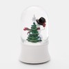 THINGS REMEMBERED Top Hat Snowman Light-Up LED Snow Globe (Free