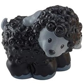 Replacement Part for Fisher-Price Little People Playset - CHD20 ~ Replacement Black Sheep Figure ~ Works with Fisher-Price Farm Playset and Other Playsets as Well!