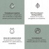 Elementa Toallas Faciales Secas Extra Grandes Desechables Rostro Limpio Bacterias