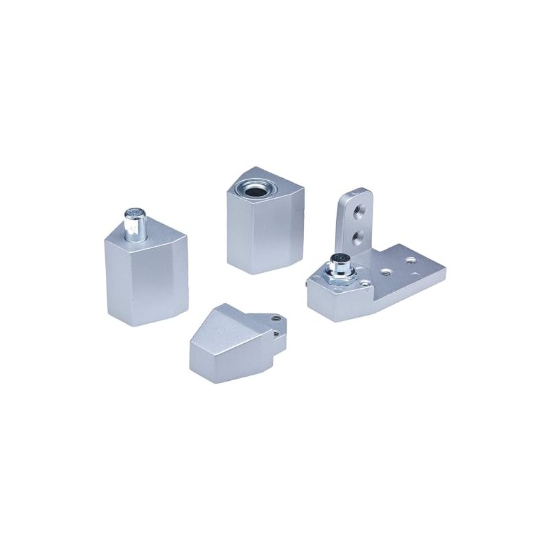 Offset Pivot Hinge, Half Surface, 125 lb.