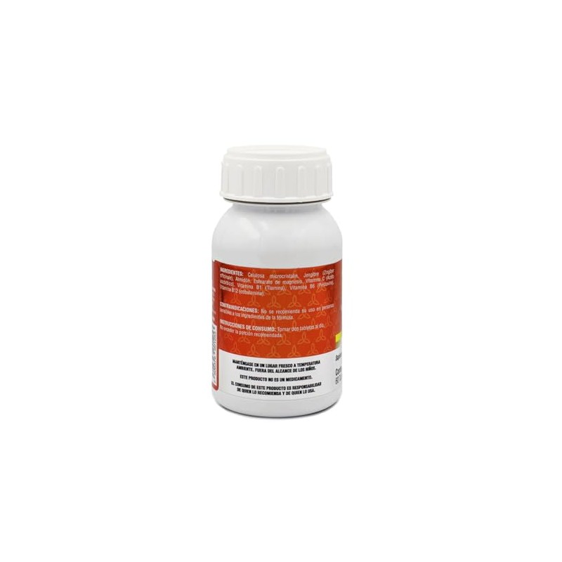 Suplemento Alimenticio de Jengibre con Vitamina C y complejo B