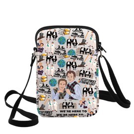 WZMPA Step Brothers Crossbody Bag Brennan & Dale Fans Gift If You Ain't First Shoulder Bag Step Brothers Brennan & Dale Merchandise (we're here to CB)