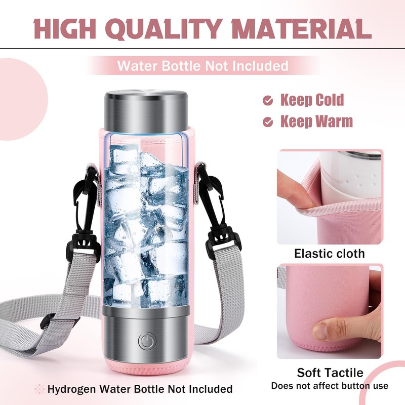 FillTouch Water Bottle Holder Water Bottle Bag Carrier Neoprene Portable