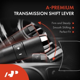 A-Premium Transmission Gear Shift Lever Compatible with Volkswagen Models - Jetta 1995-1999, Golf 1995-1998, Cabrio 1995-2002, 1.8L 1.9L 2.0L, Manual Transmission