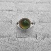 Sterling Mood Ring in Sterling Silver Plated, Color Changing Ring