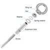 PATIKIL M8x70mm Extended Eye Bolts 4 Pack 304 Stainless Steel