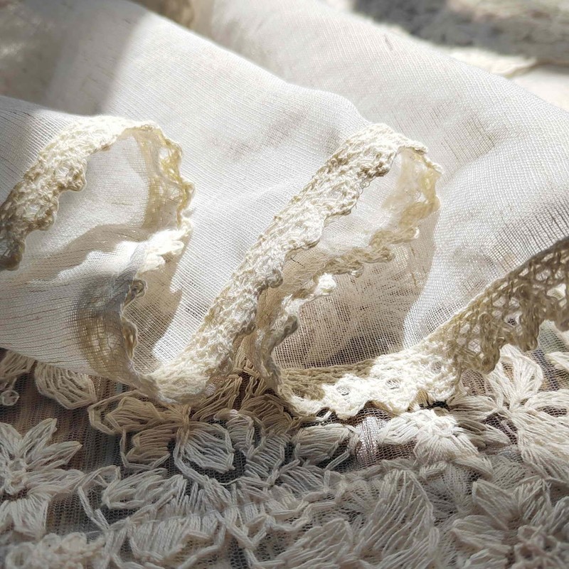 Chic Tie Up Curtain for Kitchen Adjust Ballon Window Valance