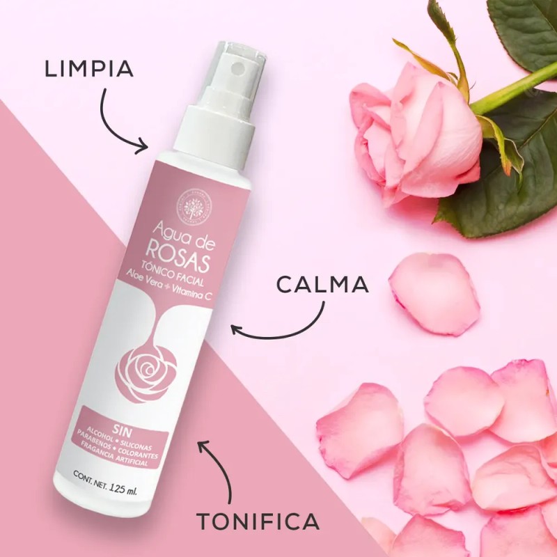 Aceite Rosa Mosqueta Puro Prensado En Frío + Agua De