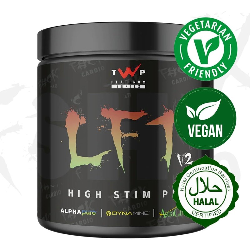 TWP Nutrition Platinum Series LFT V2, High Stim Strong Pre