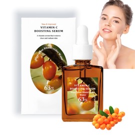Vitamin C Boosting Serum,Vitamin C Serum for Face with Hyaluronic Acid,Anti Aging & Wrinkle Facial Serum for Women & Men,Dark Spot Correcting Glow Serum,Face Serum for Women,Fa-ce Firming Ser-um