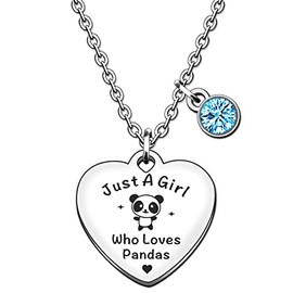 TTOVEN Panda Necklace for Girls Panda Gifts for Girls