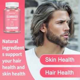 Soomiig Vitamin With Zinc 60 Gummies - Anti Aging, Skin And Nails, Promotes Healthy Hair
