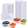 Mini Snack Containers, 20 Pcs Snack Container, 2 Compartment Containers