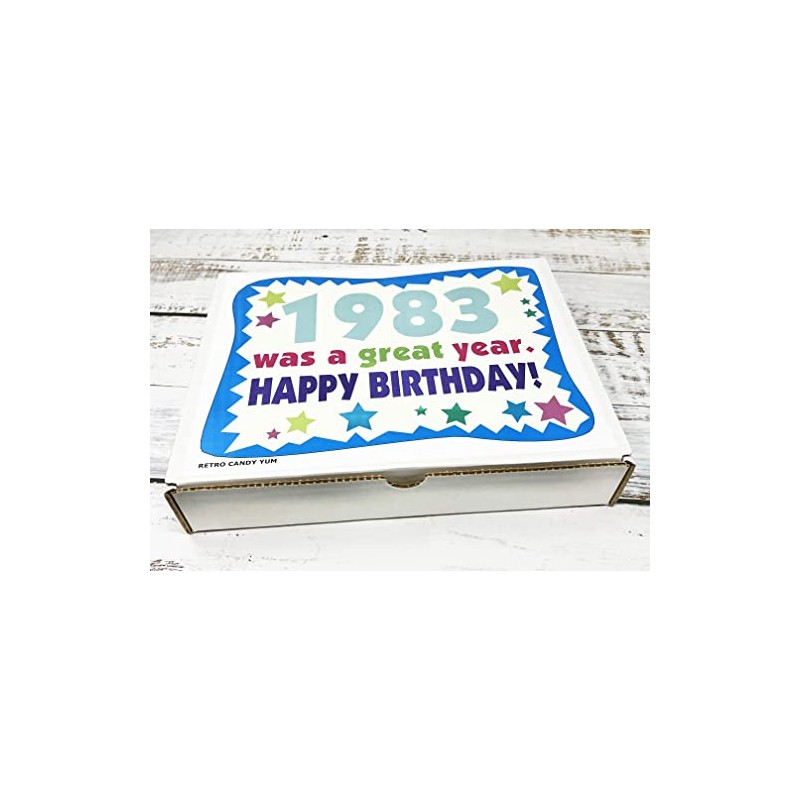 RETRO CANDY YUM ~ 1983 42nd Birthday Gift Box of