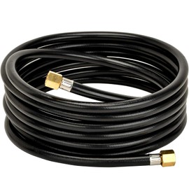 only fire 18Ft Propane Propane Hose Extension with Both 3/8" Female Flare, Flexible Hose Assembly for Most Gas Grill, RV, Heater, Generator, and Fire Pit Table