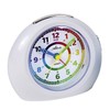 Atlanta 1967-0 Children's Alarm Clock without Ticking Analogue White, White,