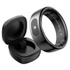 Yeforu Smart Ring Men Women Fitness Ring with Touch Button