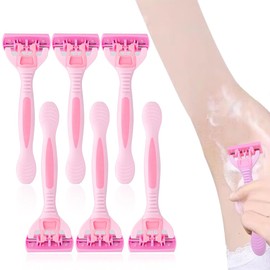 JOCXZI razors women,womens razors,womens razor,ladies razors,razor blades women,ladies razors sensitive skin,Manual razor girls special armpit hair pubic hair leg hair hand hair (6 pieces)