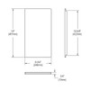 Elkay LKCBF17HW Single Basin Hardwood Cutting Board Designed to Fit