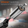 Galvanox Universal Socket Adapter Compatible with Leatherman Flat Bit System