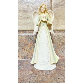 FOUNDATIONS MOTHER HEART ANGEL FIGURINE 6004086