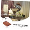 SHINEOFI 1pc Hand Coffee Filter Dripper Rack with Base Detachable