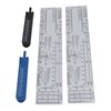 2 Sets EKG Calipers and EKG Ruler Combination Set Electrocardiogram