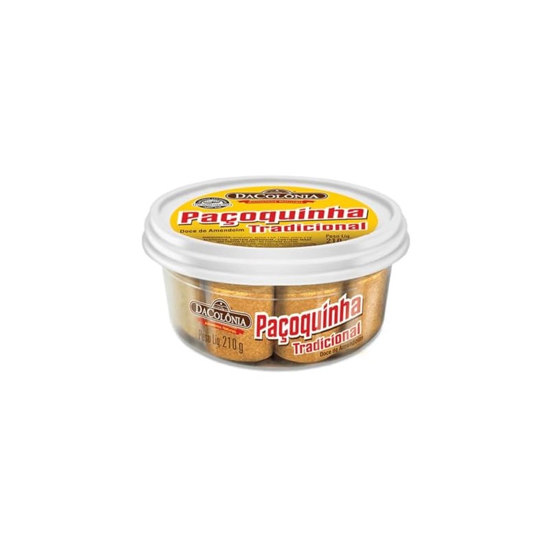 Da Colonia Paçoquinha Tradicional Doce de Amendoim Ground Peanut Candy