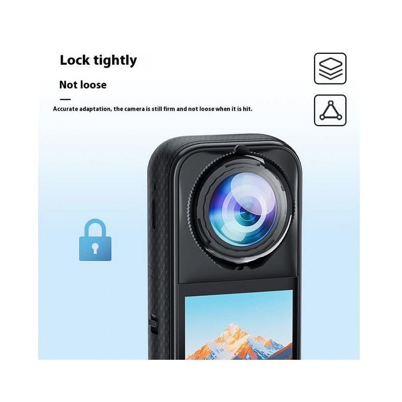 Insta360 X5 Lens Guard PC/Optical Glass Lens Protective Cover 92%