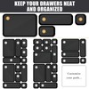 Homhut Drawer Organiser, 18 Pieces, 4 Sizes, Orgenizer Boxes, Dressing