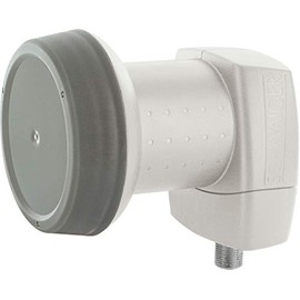 Schwaiger Single LNB for Satellite Einteilnehmeranlagen Light Grey