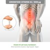 Vitamin K2 (MK7), high dose, 1000 mcg, 150 capsules, vegan.