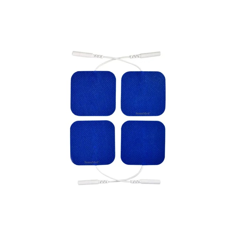 300 Electrodos Parches Pads 5x5 Cola De Ratón Tens Ems