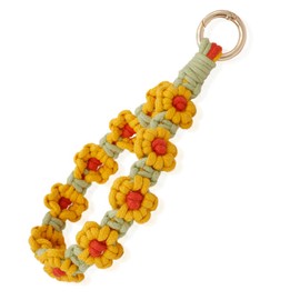 MaySol Key Lanyard Macrame Keychain Wristlet Keychain for Women Wrist Lanyard for Keys Cute Keychains for Women Key ring Bracelet Holder Boho Key chains for Car Keys Keychain Lanyards for Keys