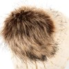HEYO HCD005 Women's Hat with Faux Fur Bobble Hat Winter