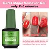 Gel Nail Polish Remover 0.5 Fl Oz, Professional Gel Remover