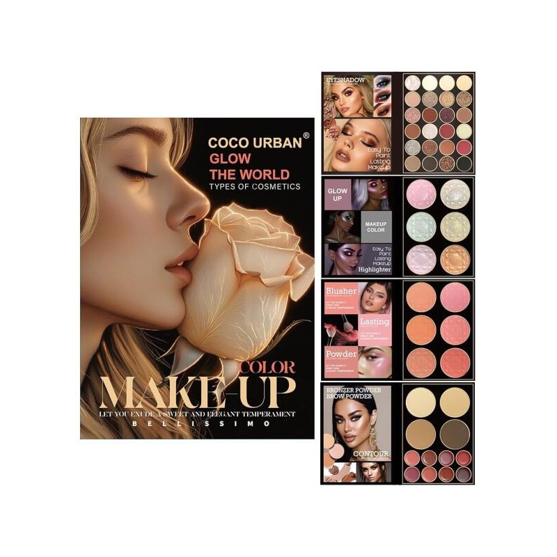 베텔리기르 78색 올인원 메이크업 팔레트 VETELIGIR 78 Color All-in-One Makeup