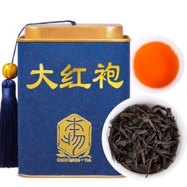 XIXICHA Dahongpao Oolong Tea Grade AAA (Super Grade) Floral Dahongpao 4.23oz (120g) China Wuyi Mountain Flower Fragrance Big Red Robe Oolong Tea Natural Loose Leaf Tea Strong fragrance Chinese Tea 特级花香大红袍 乌龙茶 中国茶